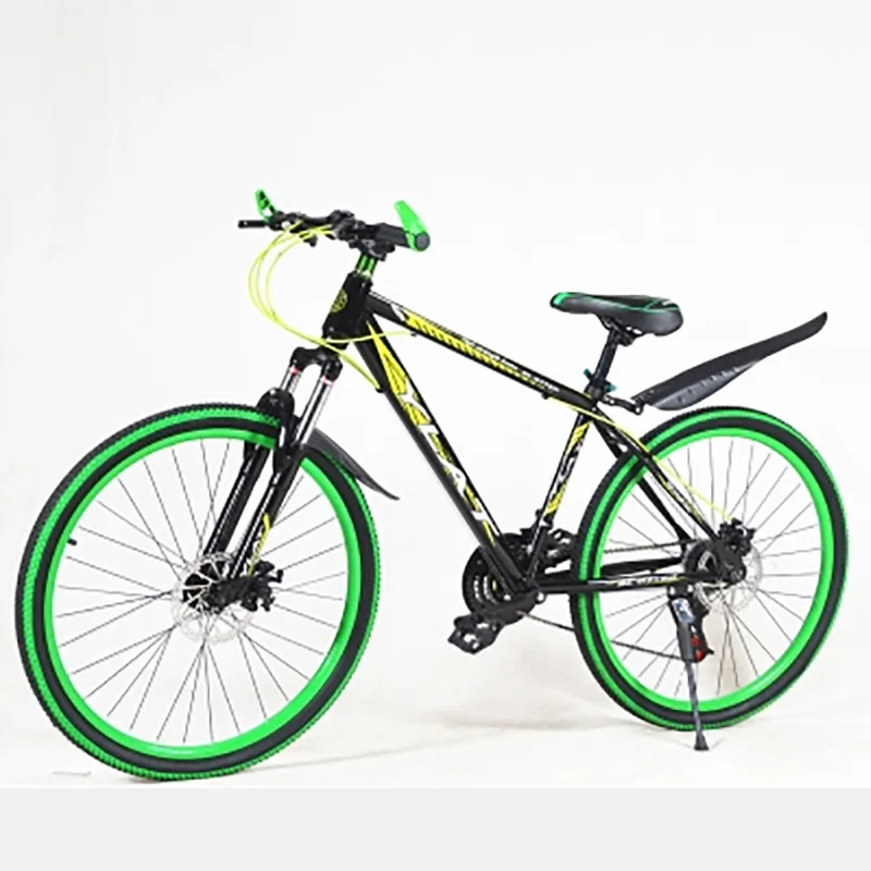 Горный велосипед Высокое качество углеродистая сталь Материалы 21 скорость 22 дюймов переменной двойной диск демпфирования
