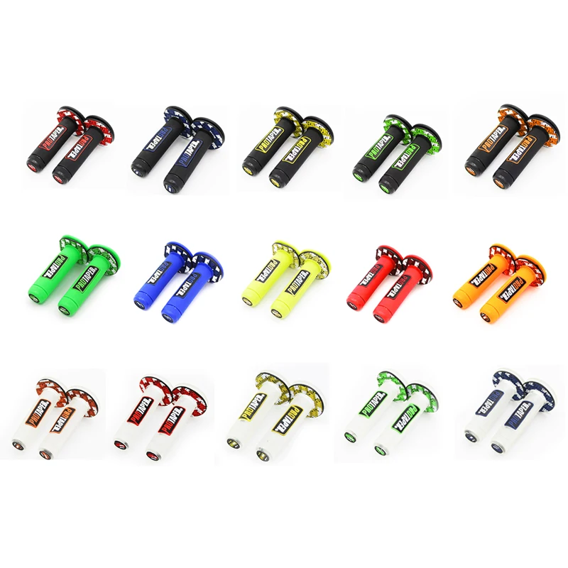 

7/8" ATV Dirt Motorcycle Hand Grips Handle Bar Grip Pit Dirt Bike MOTOCROSS