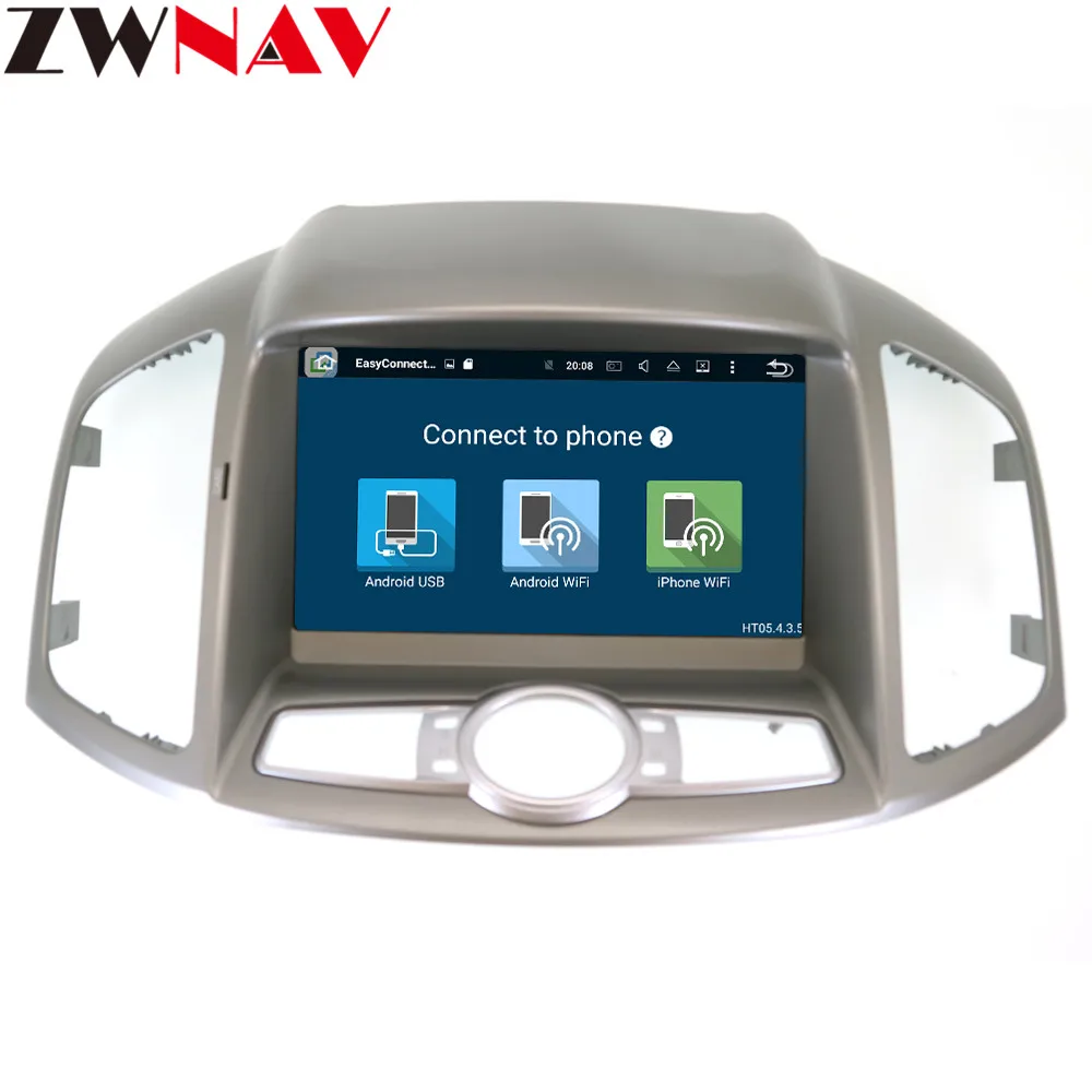 Top Android 8.1 Car DVD Player GPS navigation For CHEVROLET CAPTIVA 2012 2013 2014 headunit multimedia CD player tape recorder 5