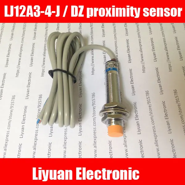 

5pcs LJ12A3-4-J / DZ proximity sensor / AC24V36V220V380V Wire normally closed M12 inductive sensor / 4mm sensor
