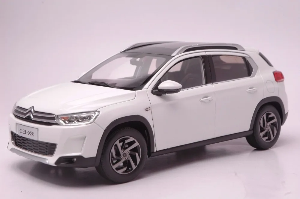 Модель литья под давлением для Citroen 1:18 Белый внедорожник игрушечный автомобиль