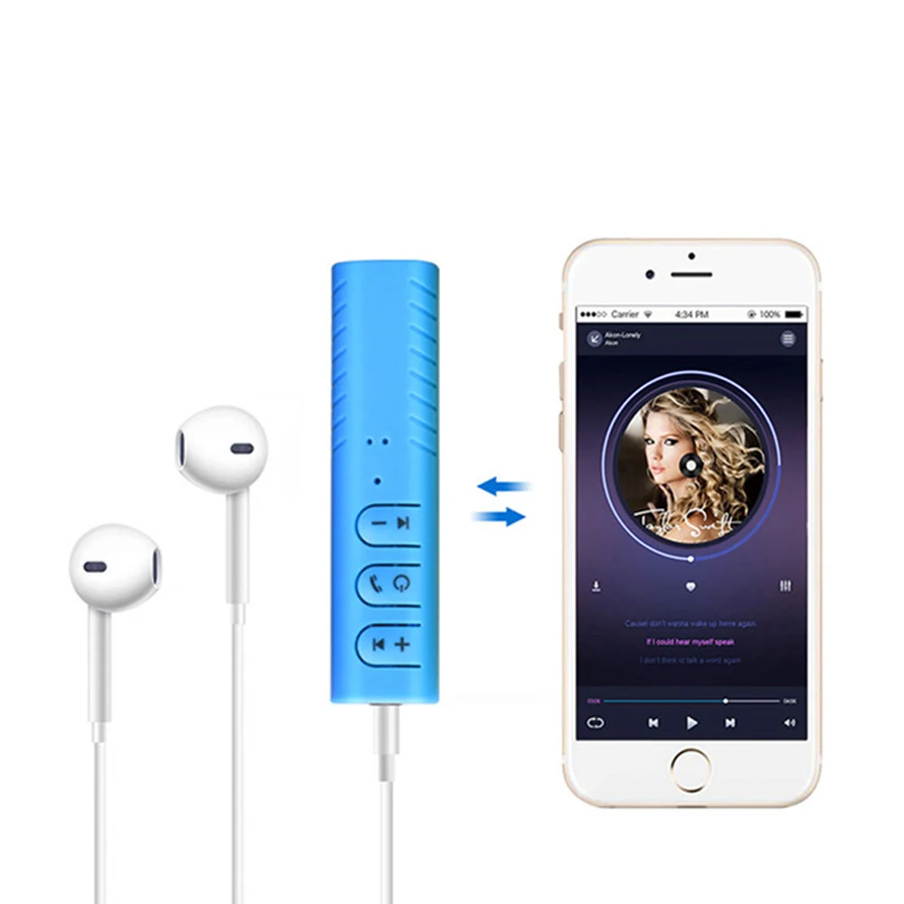 Bluetooth приемники аудио AUX ММ 3 5 мм разъем адаптер для наушников телефон громкой