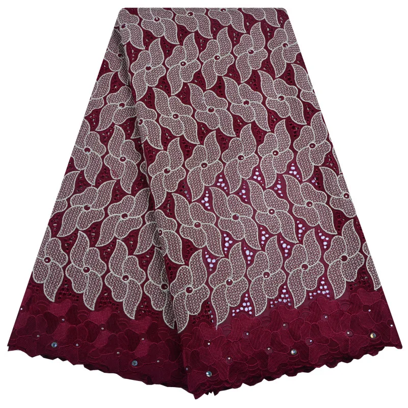 

Nigerian Swiss Voile Cotton Lace Fabric 2019 Simple African Swiss Voile Lace In Switzerland High Quality Dry Lace A1383