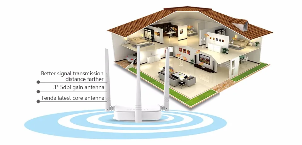 Tenda roteador wifi repetidor n318 300mbps, firmware