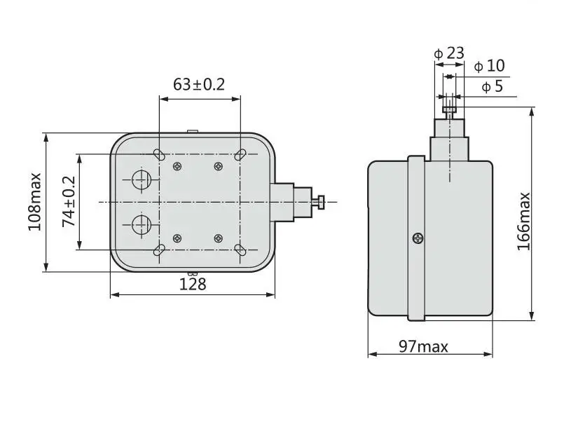 parafuso, 4NC, LX44-20, AC380V, 20A, 50Hz