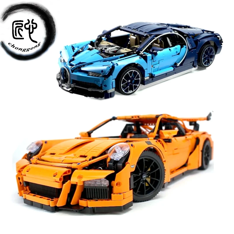

technic series Race Car Model Building Kits Blocks Bricks Compatible LegoING 42056 model blocks toys birthday gift