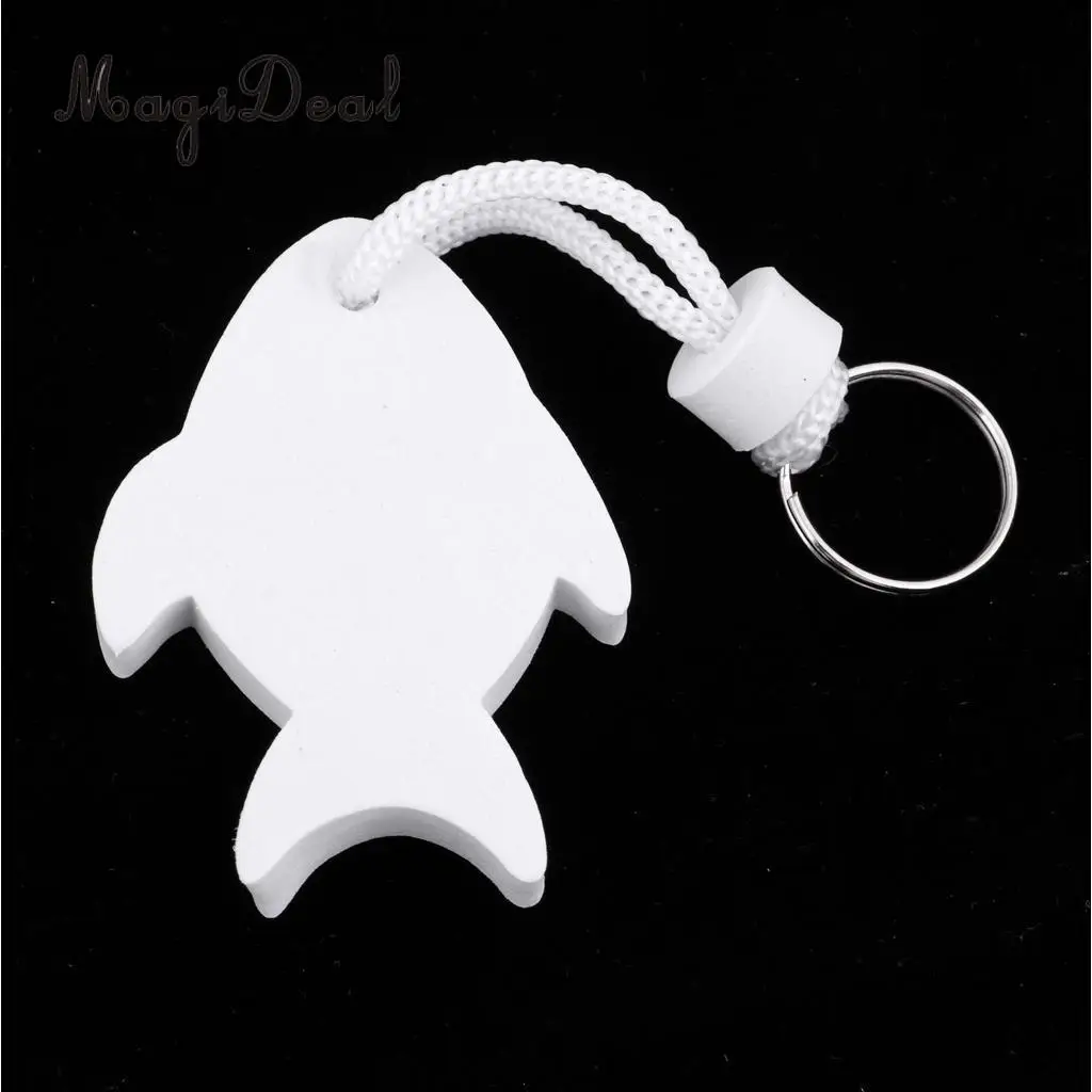 Safety Floating Keyring Key Float Water Buoyant Key Holder for Marine Sailing Yachting Fishing Swim Jetski Surfing - Fish Shape