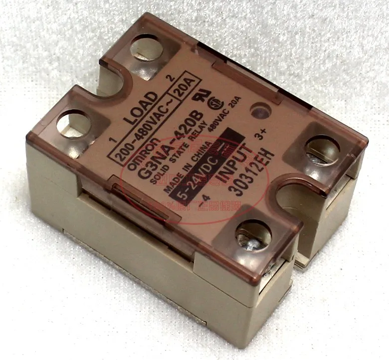 

Free shipping Original authentic Omron (Shanghai) OMRON solid state relay G3NA-420B DC5-24V