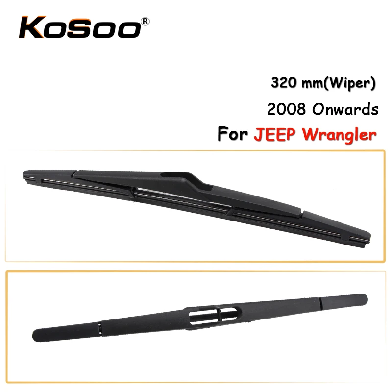 KOSOO Auto Rear Car Wiper Blade For JEEP Wrangler,320mm 2008 Onwards