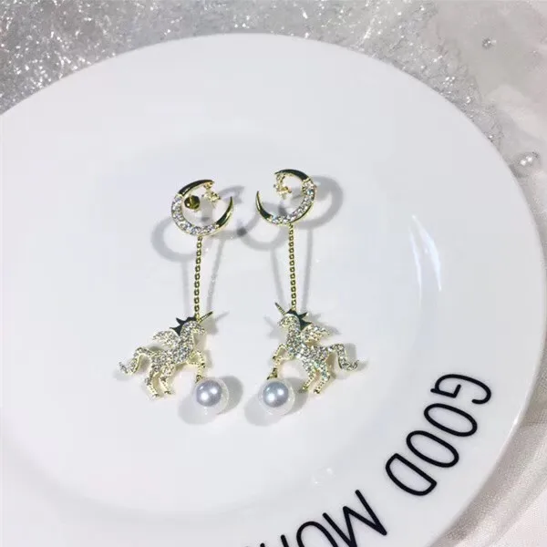 

Designer Fashion 925 Sterling Silver Jewelry 3A Cubic Zirconia Party Earring