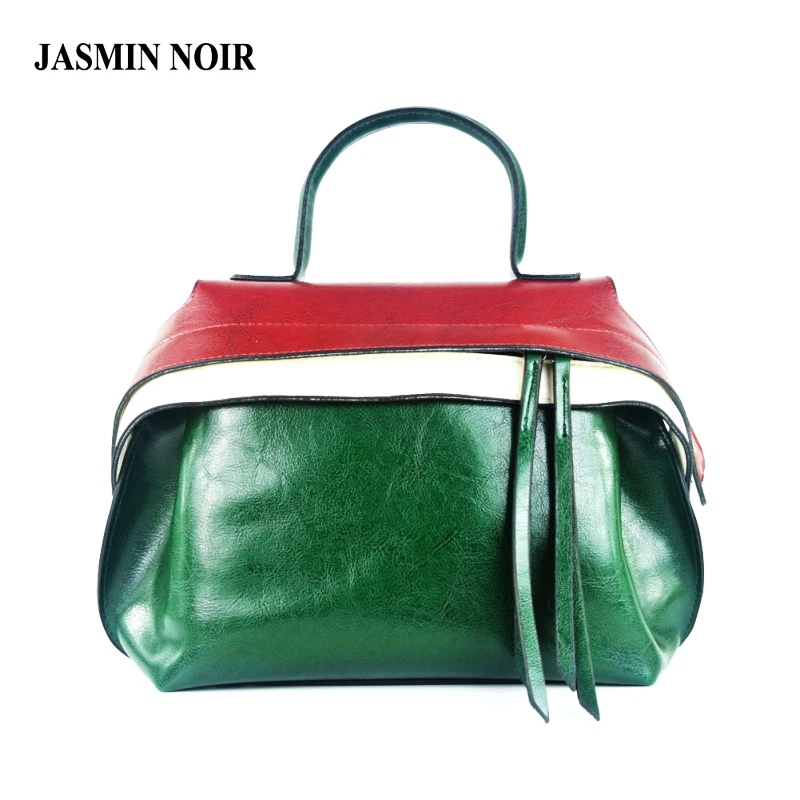 JASMIN NOIR Women PU Leather Handbag 2017 Tassel Crossbody Bag Over Shoulder Brand Designer Messenger Bags