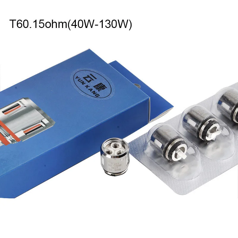 

Yunkang Vape Coil Head For Baby Tank Baby Prince Atomizer T8 X4 Q2 T6 M2 Mesh Electronic Cigarette Replacement Coil 5pcs