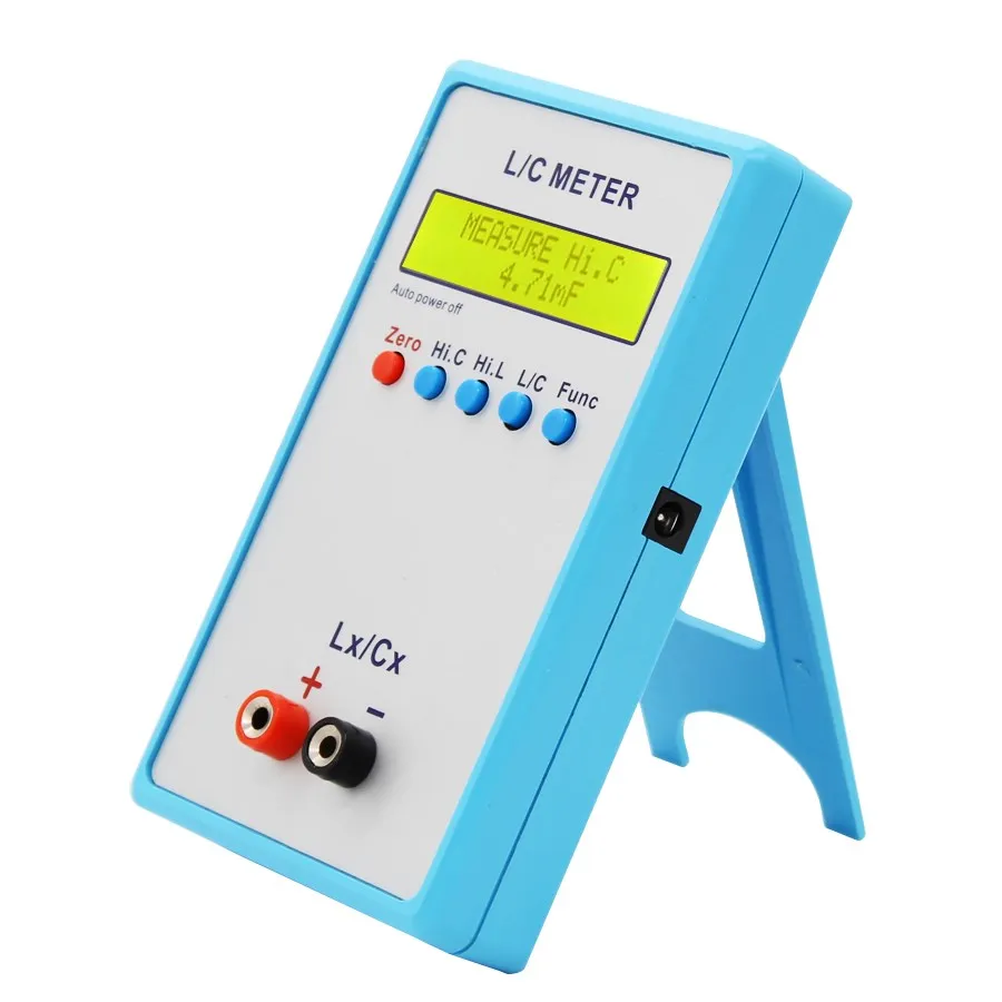 

LC200A High Precision Inductance and Capacitance Meter Handheld Inductance Meter Capacitance Meter LC Digital Bridge Test Gauge