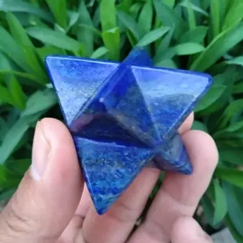 

Lapis Lazuli Merkaba Star Point Stone Healing Natural Rock Reiki Energy Handmade