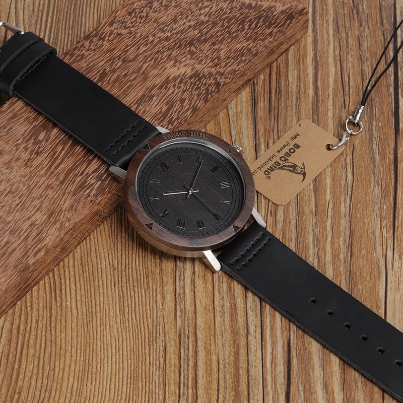 BOBO BIRD WK05 Mens Watch Rome Number Dial Face Soft Leather Band Japan Quartz 2035 Wristwatch Drop Shipping Accept OEM Relogio BOBO BIRD WK05 Mens Watch Rome Number Dial Face Soft Leather Band Japan Quartz 2035 Wristwatch Drop Shipping Accept OEM Relogio
