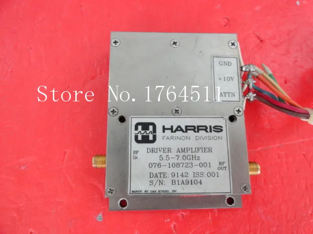 

[BELLA] HARRIS 076-108723-001 5.9-7GHz 10V SMA supply amplifier