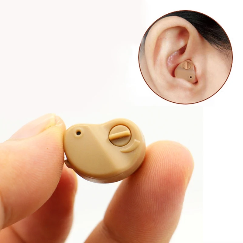 AXON K-80 Hearing Aid Personal Sound Amplifier Vibrator In Ear Volume Adjustable Hearing Aids Hear Clear for the Elderly