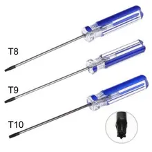 Отвертка T8/T9/T10 Torx для защиты от взлома отвертка Torx драйвер для xbox 360 беспроводной контроллер 45# стальная отвертка