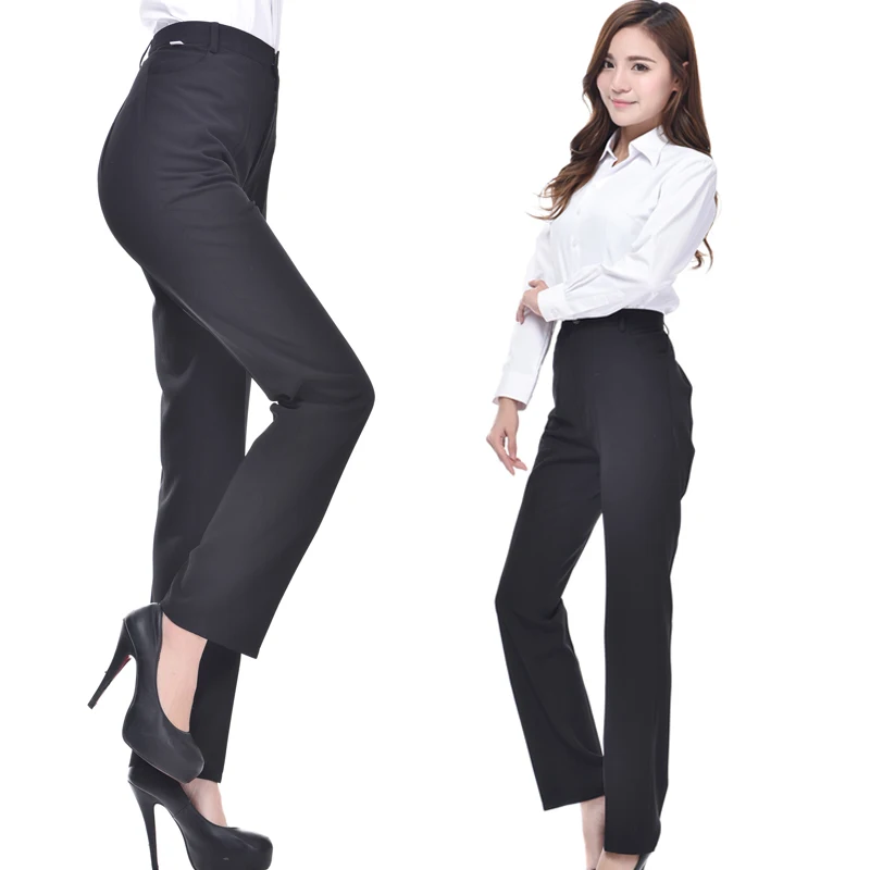 High waisted suit trousers womens Clearance