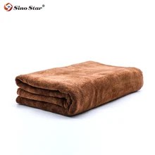 Поделитесь SS-WT4 60x160 см Пользовательский логотип и цвет полотенце из микрофибры для мытья автомобиля с собственной этикеткой