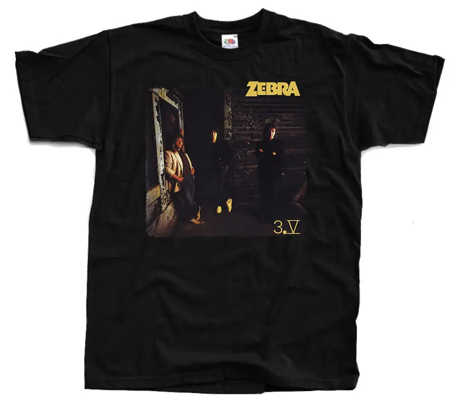 ZEBRA Band T Shirt (Black) S 5XL custom printed tshirt, hip hop funny