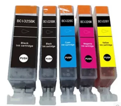 

Free Shipping Compatible for canon PGI325 CLI326  Ink Cartridge for CANON PIXUS IX6530 Ink jet Printer