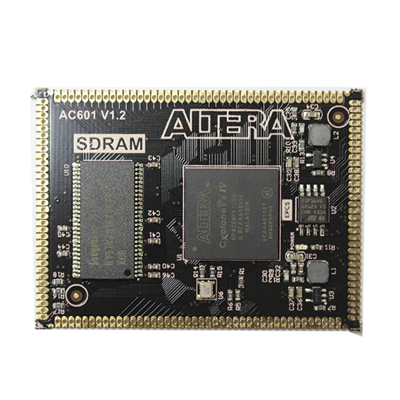 Основная плата Altera EP4CE6/EP4CE10 FPGA с отверстием для штампа SDRAM