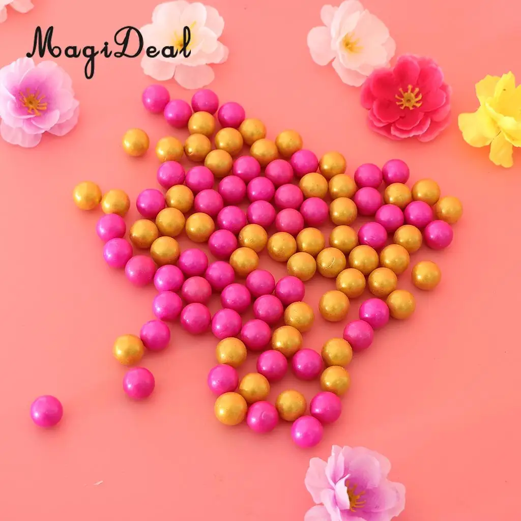 100Pcs 14mm Colorful Glass Marbles, Kids Marble Run Game, Marble Solitaire Toy Accs Vase Filler & Fish Tank Home Decor