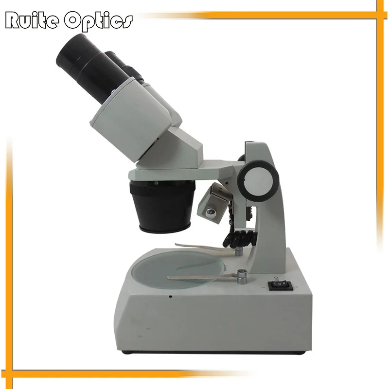 

TX-3CP 20X-40x Two Halogen Lamps Binoculars Stereo Microscope