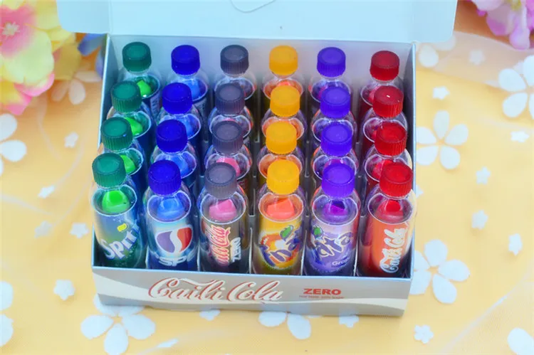New Fashion 6pcs Makeup Change Color Cola sweet cute Moisturizer Faint scent Lip Balm Lipstick Flavoured Coke Gift New Fashion 6pcs Makeup Change Color Cola sweet cute Moisturizer Faint scent Lip Balm Lipstick Flavoured Coke Gift