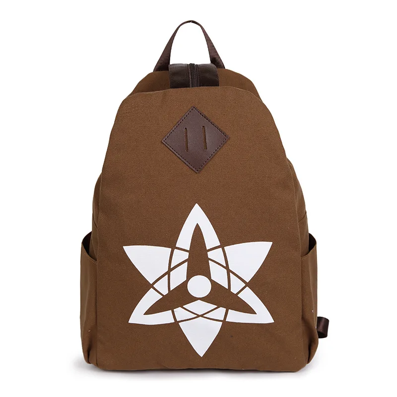 

The new cartoon around the Anime Naruto cosplay backpack fashion men and women canvas leisure backpack