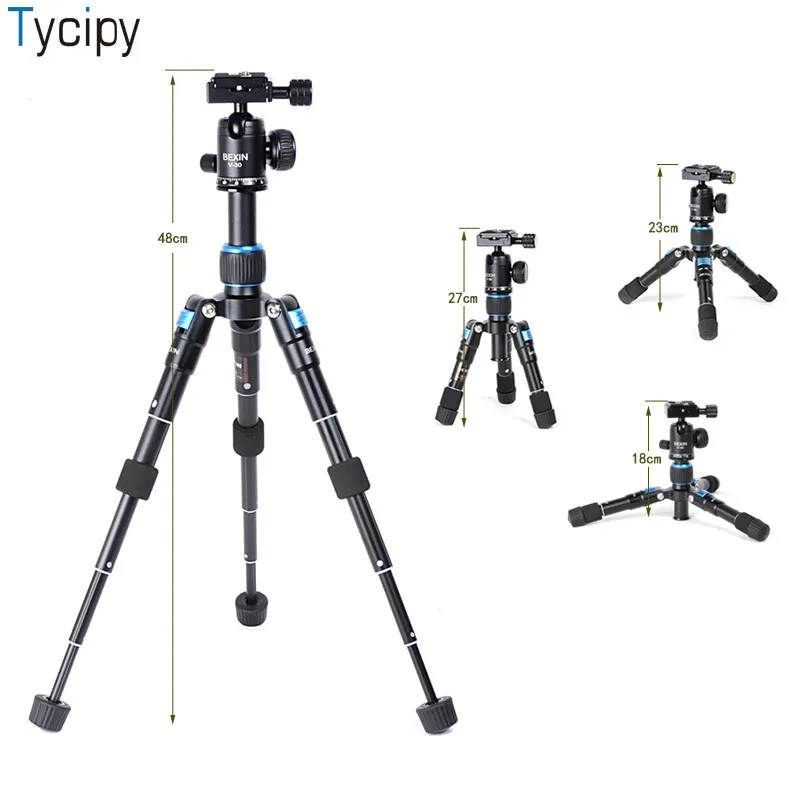 Tycipy Professional Desktop mini tripod portable phone Selfie camera