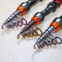 1,8-3,6 м карбоновая телескопическая удочка портативная спиннинговая Удочка супер жесткое легкое удилище рыболовные снасти Olta с протектором fg02