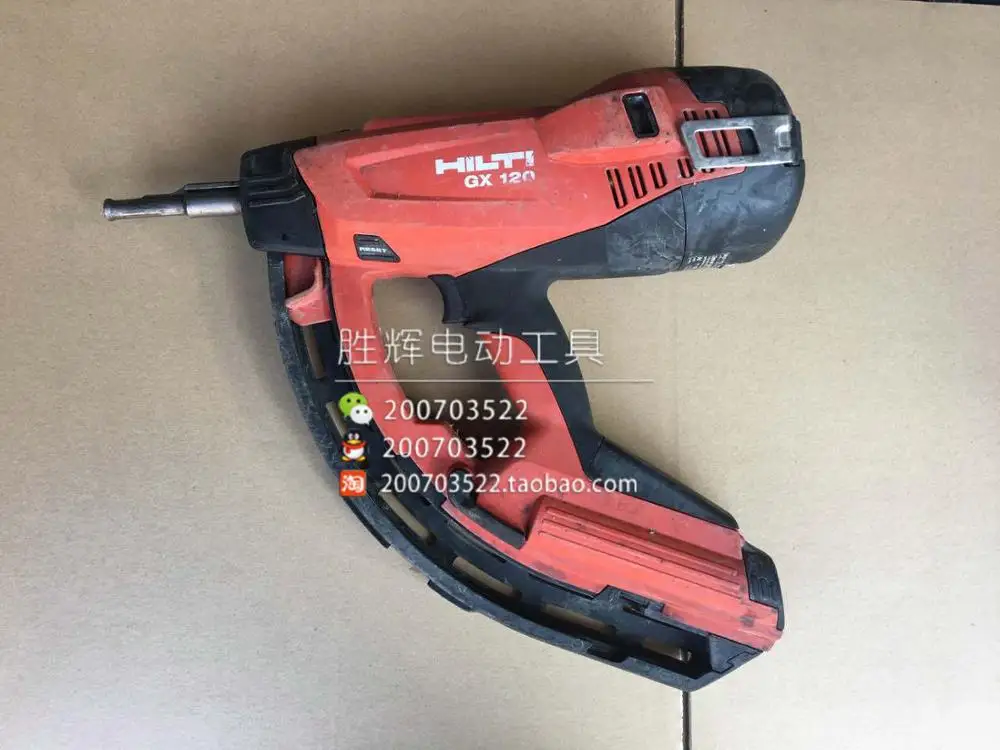 Подержанный Hilti GX 120 газовый пистолет для ногтей|gun gun|gun nailsguns n |