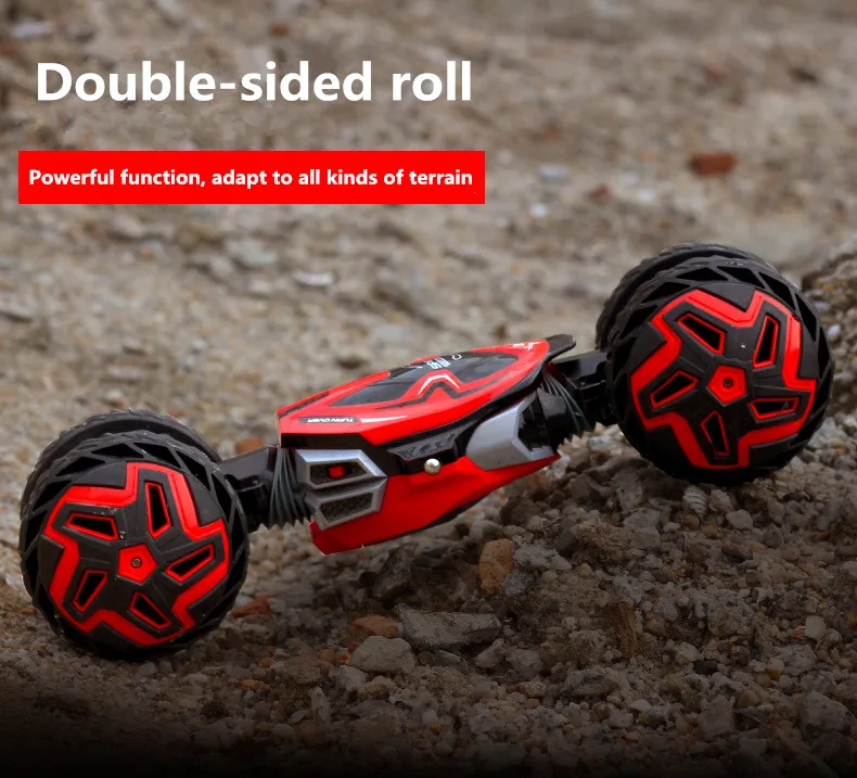 Две формы машина-трансформер RC автомобиль 4WD 4 для вождения автомобиля двойной привод двигателей 1: 10 Пульт дистанционного управления модель автомобиля игрушка