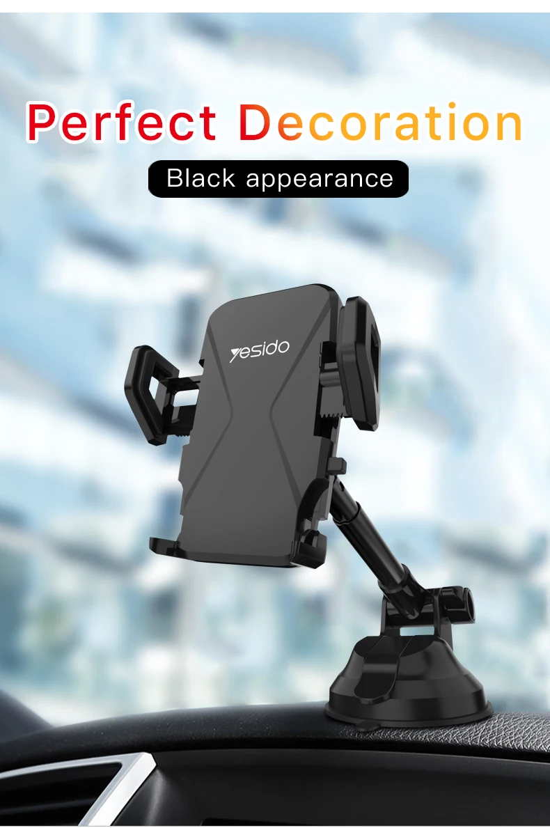 Gravity Car Phone Holder Windshield Sucker Car Mount Holder (14)