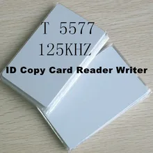 100 шт./лот 125 кГц, карта RFID ID card ID копию карты T5577 rfid-карты