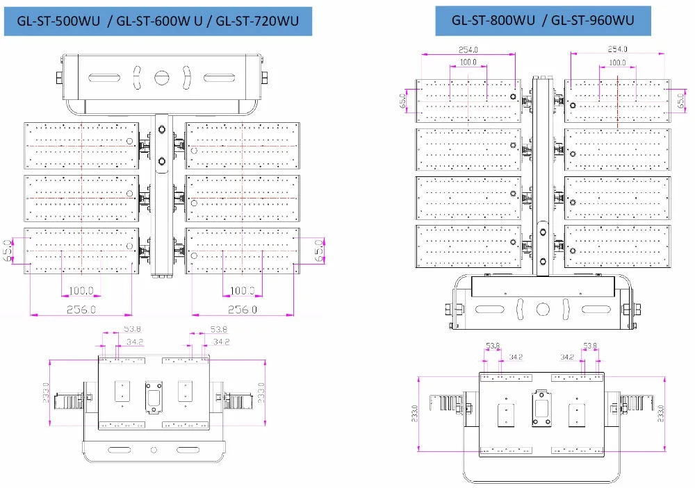 Golonlite проектор LED наружные 500W 1000W 1500W 1200W 800W 600W прожектор спорта теннисного корта поле высокая мачта IP65 Meanwell SMD5050