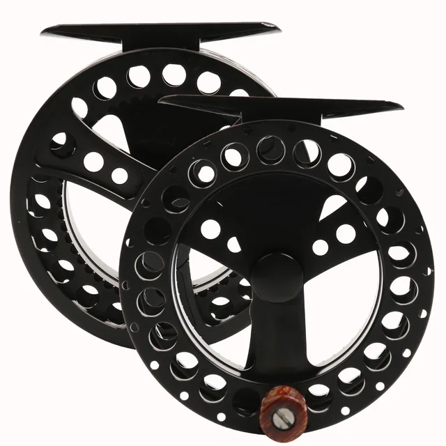 Cheap SAGE style 3/4wt Light weight Machine cut Clicker Fly reel