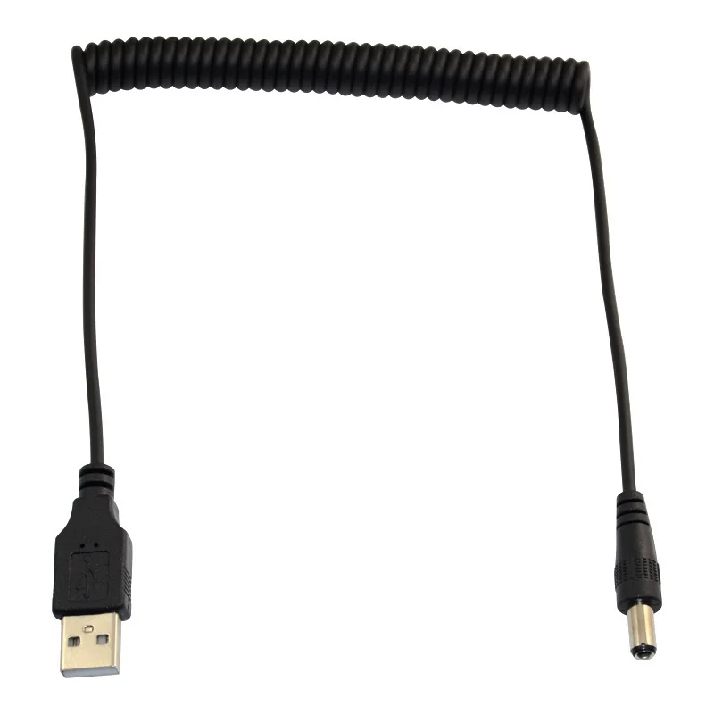Кабель для зарядки от USB 2 0 до DC 5 мм/2 мм 5*2 5x2 трубчатый в постоянного