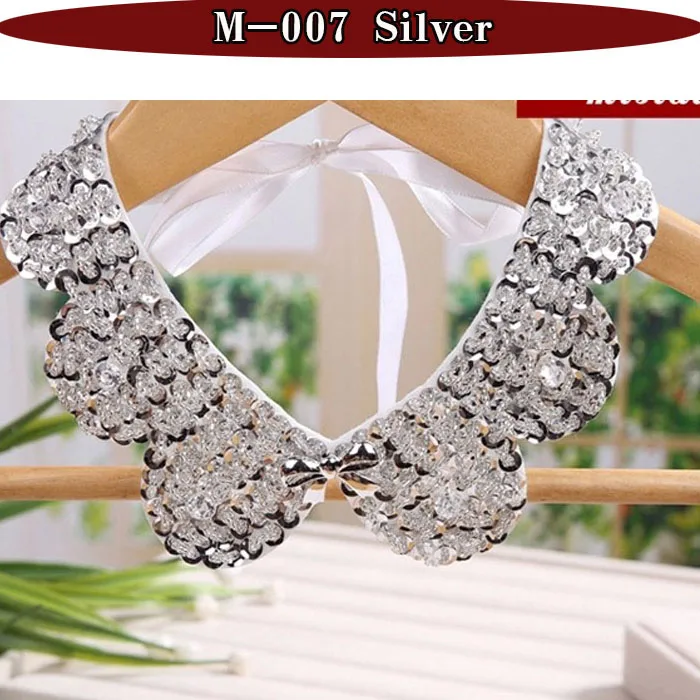 Women Beads Jewelry Necklaces Fashion Boutique Temperament Necklace chiffon beaded sequined equined collar pendent collier femme Women Jewelry