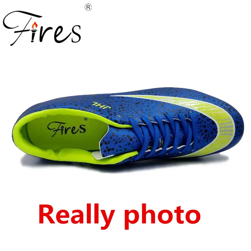 Пожаров размеры 35–44 взрослых Спортивная одежда для мальчиков, жесткий Для мужчин детский футбольный обувь Футбол сапоги кроссовки спортивные футбольные шиповки обувь