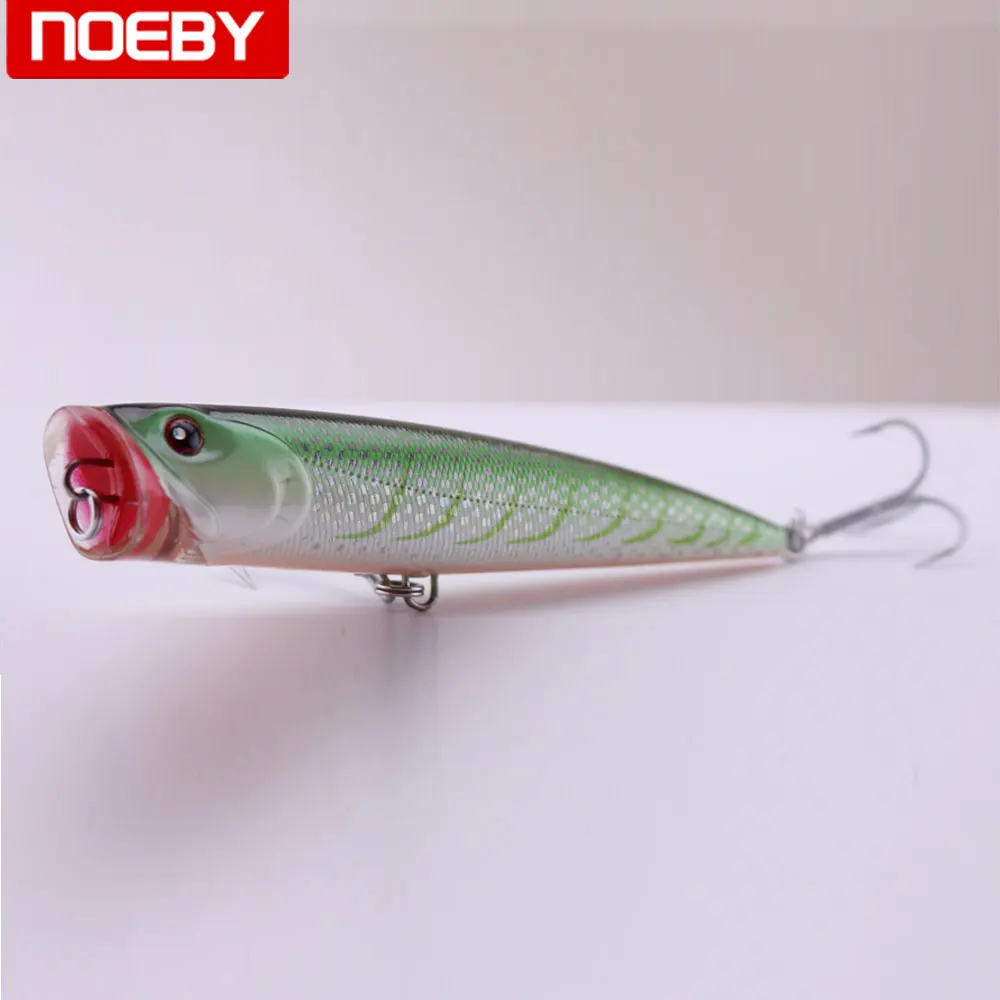 NOEBY Popper Topwater Fishing Lure 14cm/40g Saltwater Plastic Fishing