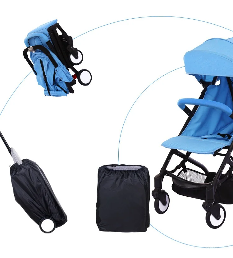 Светильник, складываемый вес, переносная многофункциональная детская коляска с зонтиком, детская коляска для новорожденных, детская коляска