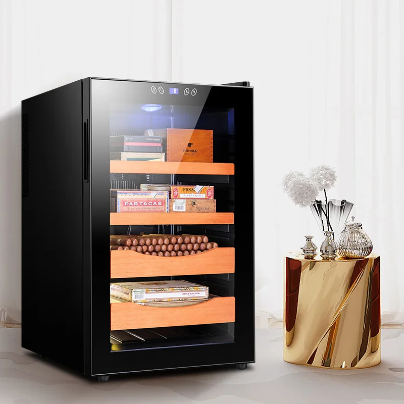 FK 65C Electric Cigar Humidor Humidifying 70L Cigar Storage Box