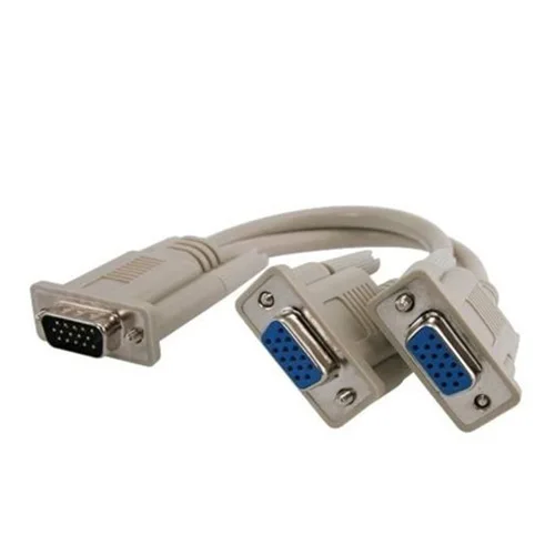 

IMC Hot New VGA Male To 2 VGA Female Monitors Splitter Cable For VGA Video