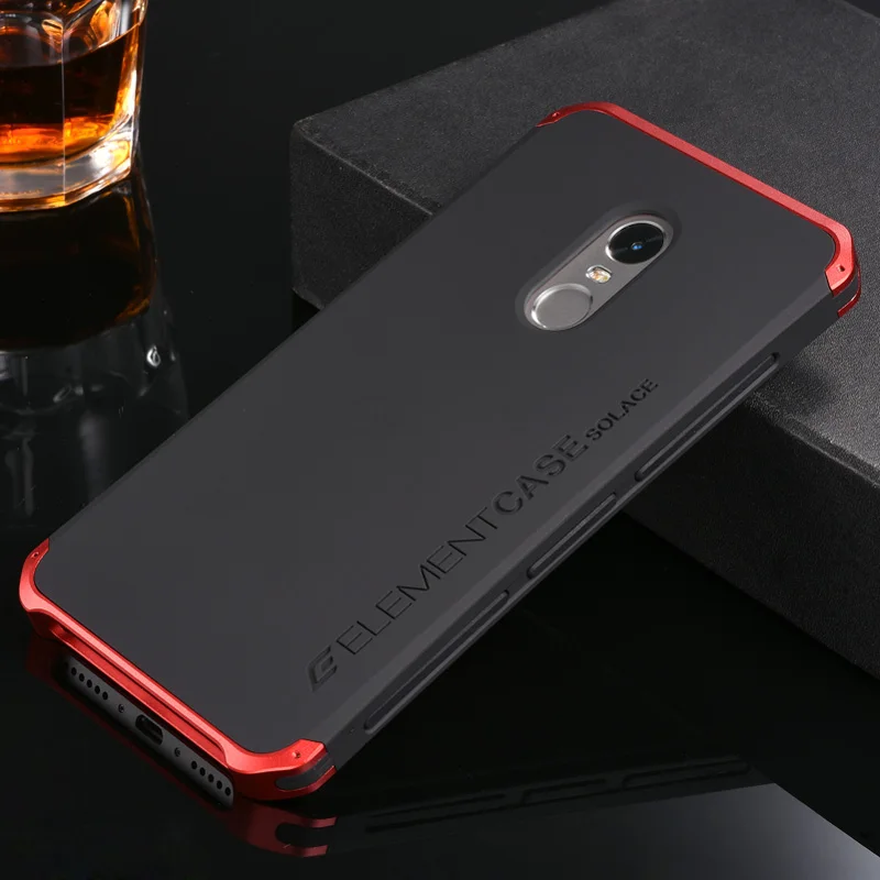 

Shockproof Element Metal Case For Xiaomi Redmi Note 4 4X Pro Cases Hard Aluminium PC Case Xiaomi Redmi Note 4X 4 Pro Prime Cover