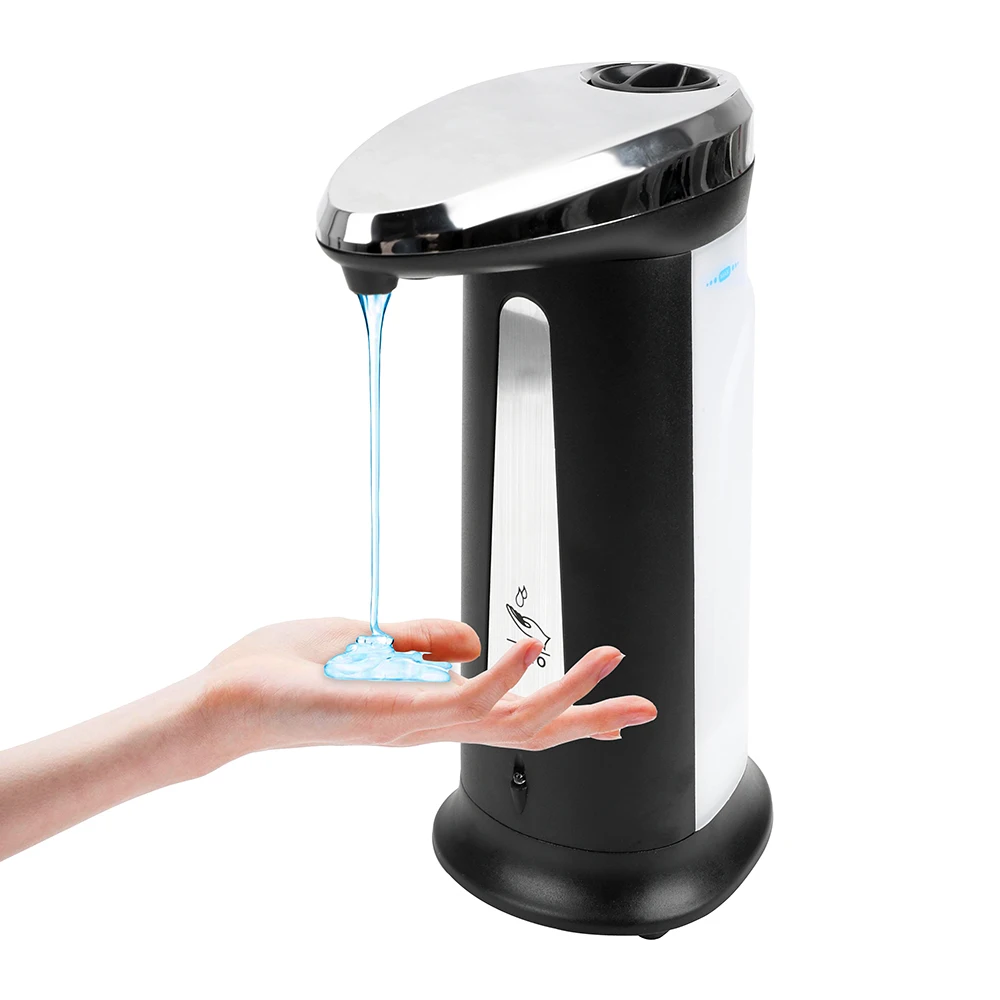 

Touchless Intelligent Sensor Bathroom Accessories 400Ml Sanitizer Dispenser Automatic Liquid Soap Dispenser Hands Cleaning