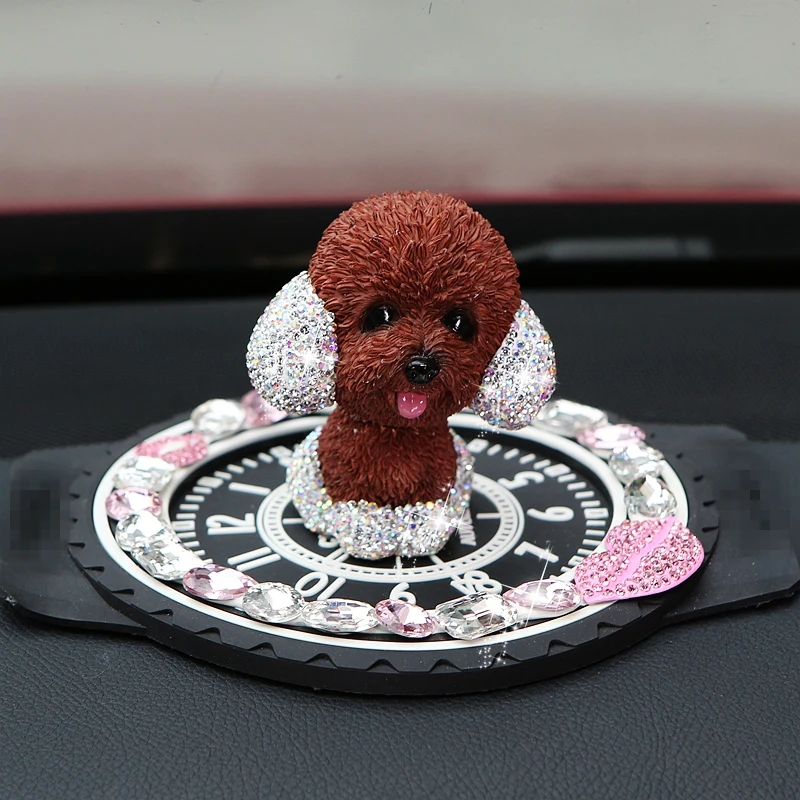 Crystal-Car-Ornaments-Cute-Shaking-Head-Nodding-Dog-Puppy-Figurines-Bobblehead-Dog-Toys-Car-Interior-Decoration-3