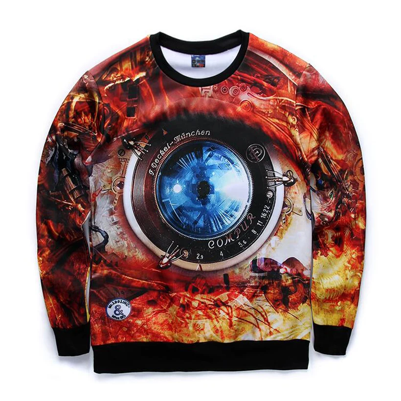 

Mr.1991 Brand design teenage girls sweatshirts funny Iron man eyes 3D printed boy's pullover thin hoodie big kids W74